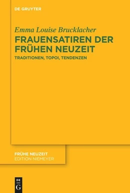 Abbildung von Brucklacher | Frauensatiren der Frühen Neuzeit | 1. Auflage | 2023 | beck-shop.de