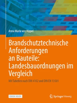 Abbildung von Hippel | Brandschutztechnische Anforderungen an Bauteile: Landesbauordnungen im Vergleich | 1. Auflage | 2022 | beck-shop.de