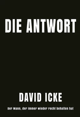 Abbildung von Icke | Die Antwort | 1. Auflage | 2022 | beck-shop.de