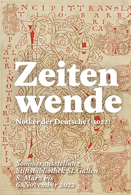 Abbildung von Nievergelt | Zeitenwende – Notker der Deutsche († 1022) | 1. Auflage | 2022 | beck-shop.de