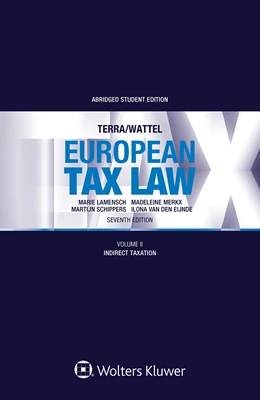 Abbildung von Lamensch / Schippers | European Tax Law | 7. Auflage | 2022 | beck-shop.de