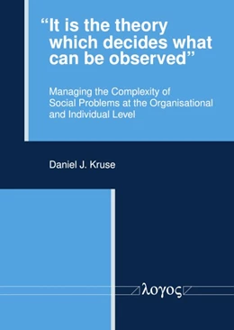Abbildung von Kruse | ``It is the theory which decides what can be observed'' | 1. Auflage | 2022 | beck-shop.de