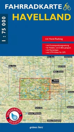 Abbildung von Fahrradkarte Havelland 1:75 000 | 5. Auflage | 2022 | beck-shop.de