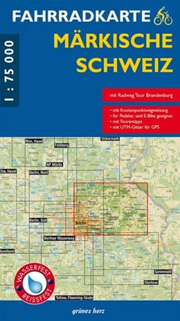 Abbildung von Fahrradkarte Märkische Schweiz 1:75 000 | 2. Auflage | 2022 | beck-shop.de