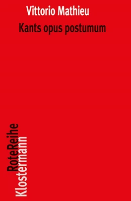 Abbildung von Mathieu / Held | Kants opus postumum | 2. Auflage | 2022 | 146 | beck-shop.de
