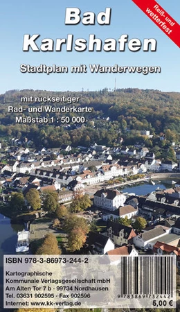 Abbildung von KKV Kartographische Kommunale Verlagsgesellschaft mbH | Bad Karlshafen 1 : 50 000 | 3. Auflage | 2022 | beck-shop.de