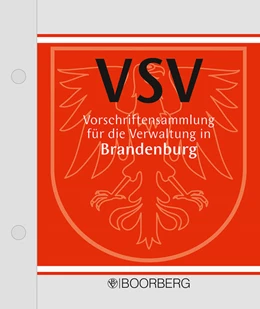 Abbildung von Vorschriftensammlung für die Verwaltung in Brandenburg – VSV | 1. Auflage | 2024 | beck-shop.de