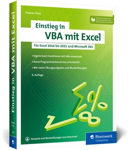 Abbildung von Theis | Einstieg in VBA mit Excel | 6. Auflage | 2022 | beck-shop.de