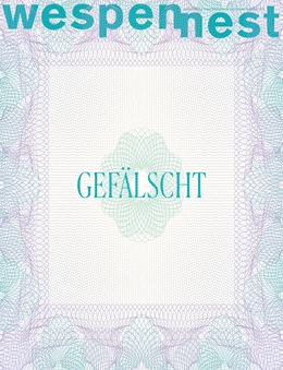 Abbildung von wespennest - Nr. 183 (2022): Gefälscht | 1. Auflage | 2022 | beck-shop.de