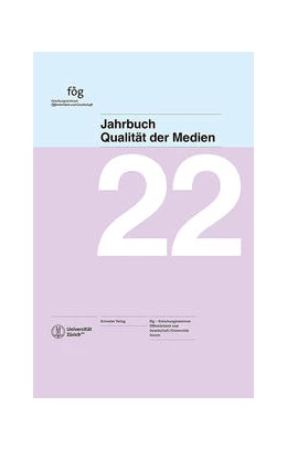 Abbildung von Jahrbuch Qualität der Medien 2022 | 1. Auflage | 2022 | beck-shop.de