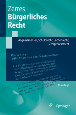 Abbildung von Zerres | Bürgerliches Recht | 10. Auflage | 2022 | beck-shop.de