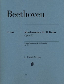 Abbildung von Gertsch / Perahia | Beethoven, Ludwig van - Klaviersonate Nr. 11 B-dur op. 22 | 1. Auflage | 2022 | beck-shop.de