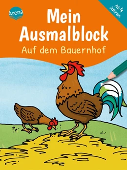 Abbildung von Mein Ausmalblock. Auf dem Bauernhof | 1. Auflage | 2022 | beck-shop.de