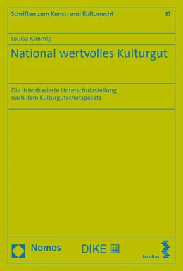 Abbildung von Kimmig | National wertvolles Kulturgut | 1. Auflage | 2022 | beck-shop.de