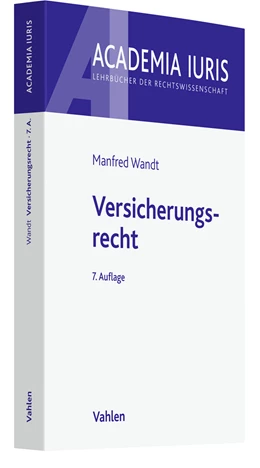 Abbildung von Wandt | Versicherungsrecht | 7. Auflage | 2026 | beck-shop.de