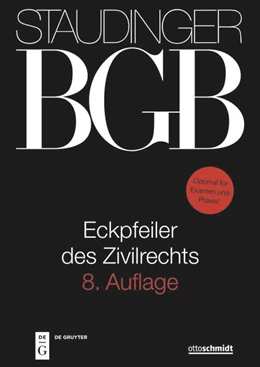 Abbildung von von Staudinger | J. von Staudingers Kommentar zum Bürgerlichen Gesetzbuch: Staudinger BGB - Ergänzungsbände + Einstiegspakete: Eckpfeiler des Zivilrechts | 1. Auflage | 2022 | beck-shop.de