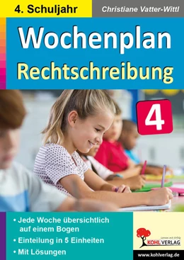 Abbildung von Vatter-Wittl | Wochenplan Rechtschreibung / Klasse 4 | 2. Auflage | 2021 | beck-shop.de