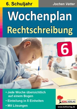 Abbildung von Vatter | Wochenplan Rechtschreibung / Klasse 6 | 2. Auflage | 2022 | beck-shop.de