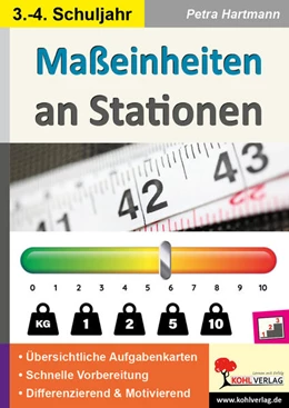 Abbildung von Hartmann | Maßeinheiten an Stationen / Klasse 3-4 | 1. Auflage | 2022 | beck-shop.de