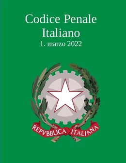 Abbildung von Law Books | Codice Penale Italiano | 1. Auflage | 2022 | beck-shop.de