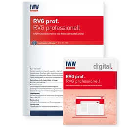 Abbildung von Informationsdienst • RVG prof. RVG professionell | 30. Auflage | 2025 | beck-shop.de