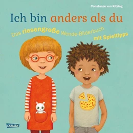 Abbildung von Kitzing | Ich bin anders als du - Ich bin wie du: Das riesengroße Wende-Bilderbuch mit Spieltipps | 1. Auflage | 2023 | beck-shop.de