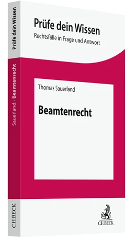 Abbildung von Sauerland | Beamtenrecht | 1. Auflage | 2022 | beck-shop.de