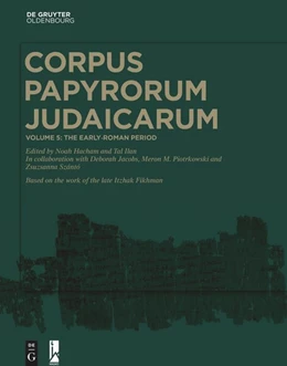 Abbildung von Hacham / Ilan | The Early-Roman Period (30 BCE–117 CE) | 1. Auflage | 2022 | beck-shop.de