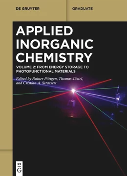 Abbildung von Pöttgen / Jüstel | From Energy Storage to Photofunctional Materials | 1. Auflage | 2022 | beck-shop.de