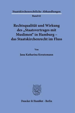 Abbildung von Kreutzmann | Rechtsqualität und Wirkung des 
