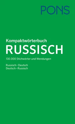 Abbildung von PONS Kompaktwörterbuch Russisch | 1. Auflage | 2022 | beck-shop.de