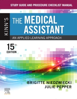 Abbildung von Niedzwiecki / Pepper | Study Guide and Procedure Checklist Manual for Kinn's The Medical Assistant | 15. Auflage | 2022 | beck-shop.de