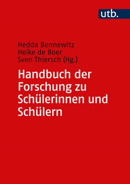 Abbildung von Bennewitz / de Boer | Handbuch der Forschung zu Schülerinnen und Schülern | 1. Auflage | 2022 | beck-shop.de