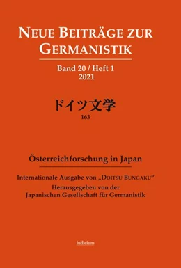Abbildung von Neue Beiträge zur Germanistik, Band 20 / Heft 1 / 2021 | 1. Auflage | 2022 | 20 | beck-shop.de