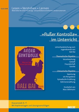 Abbildung von Böhmann | 'Außer Kontrolle' im Unterricht | 1. Auflage | 2022 | beck-shop.de