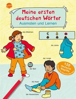 Abbildung von Meine ersten deutschen Wörter. Ausmalen und Lernen | 1. Auflage | 2022 | beck-shop.de