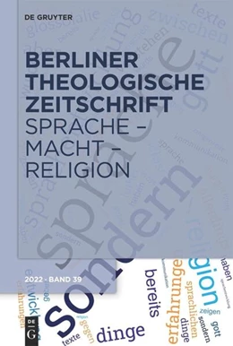 Abbildung von Conrad / Körting | Sprache - Macht - Religion | 1. Auflage | 2022 | beck-shop.de
