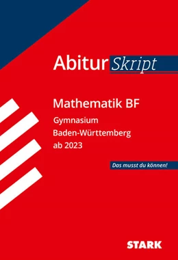 Abbildung von STARK AbiturSkript - Mathematik BF - BaWü | 3. Auflage | 2022 | beck-shop.de