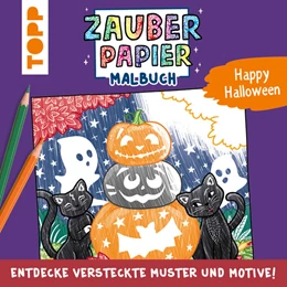Abbildung von Pitz | Zauberpapier Malbuch Happy Halloween | 1. Auflage | 2022 | beck-shop.de