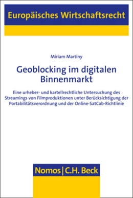 Abbildung von Martiny | Geoblocking im digitalen Binnenmarkt | 1. Auflage | 2022 | 76 | beck-shop.de