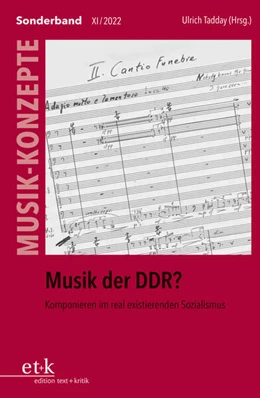 Abbildung von Musik der DDR? | 1. Auflage | 2022 | beck-shop.de