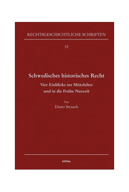 Abbildung von Strauch | Schwedisches historisches Recht | 1. Auflage | 2022 | beck-shop.de
