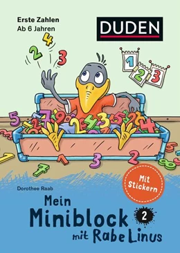 Abbildung von Raab | Mein Miniblock mit Rabe Linus - Erste Zahlen | 1. Auflage | 2021 | beck-shop.de