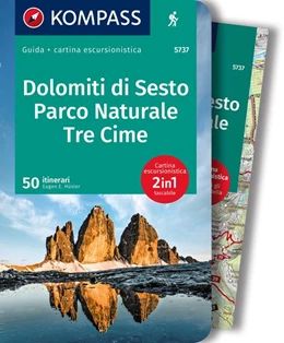 Abbildung von Hüsler | KOMPASS guida escursionistica Dolomiti di Sesto, Parco Naturale Tre Cime, 50 itinerari | 1. Auflage | 2022 | beck-shop.de