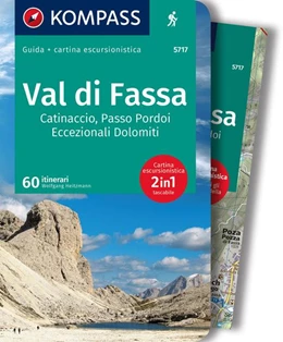 Abbildung von Heitzmann | KOMPASS guida escursionistica Val di Fassa / Fassatal, 60 itinerari | 1. Auflage | 2022 | beck-shop.de