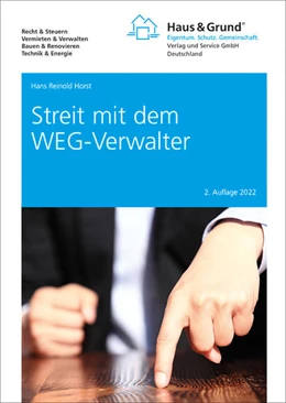 Abbildung von Horst | Streit mit dem WEG-Verwalter | 2. Auflage | 2022 | beck-shop.de