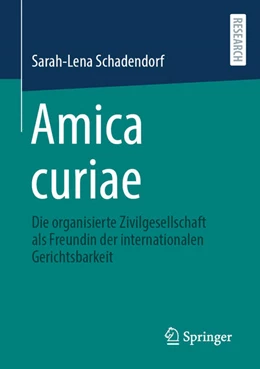 Abbildung von Schadendorf | Amica curiae | 1. Auflage | 2022 | beck-shop.de