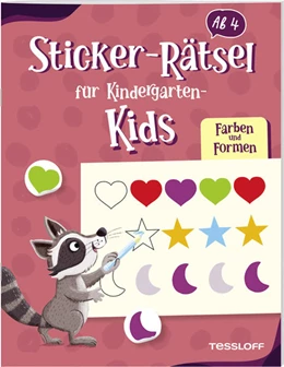 Abbildung von Sticker-Rätsel für Kindergarten-Kids. Farben und Formen | 1. Auflage | 2022 | beck-shop.de