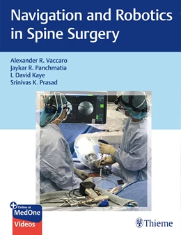Abbildung von Vaccaro / Panchmatia | Navigation and Robotics in Spine Surgery | 1. Auflage | 2020 | beck-shop.de