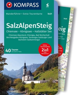 Abbildung von Fella | KOMPASS Wanderführer SalzAlpenSteig, Chiemsee, Königssee, Hallstätter See, 40 Touren mit Extra-Tourenkarte | 1. Auflage | 2022 | beck-shop.de